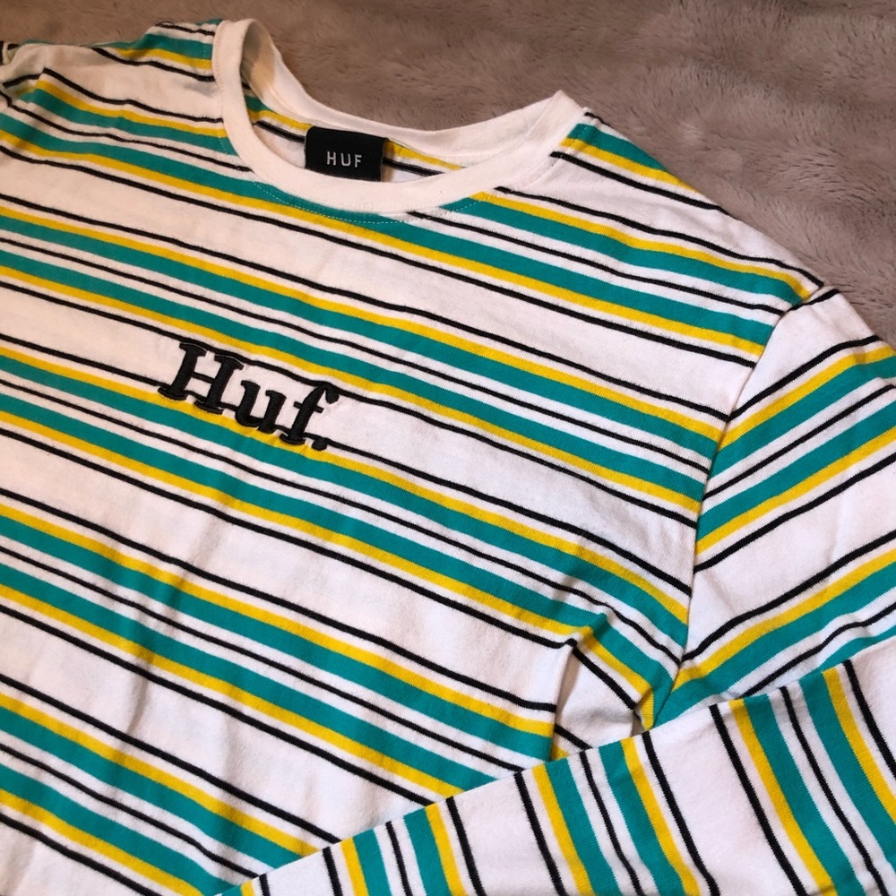 Guess Stripped Long Sleeve T-Shirt